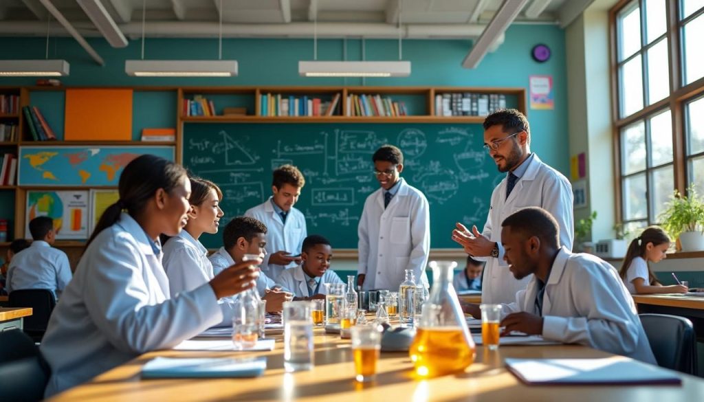 découvrez comment le lycée en physique-chimie offre une éducation scientifique essentielle, favorisant la curiosité et la compréhension des phénomènes naturels. une analyse des méthodes pédagogiques et des enjeux contemporains pour préparer les élèves à relever les défis scientifiques de demain.