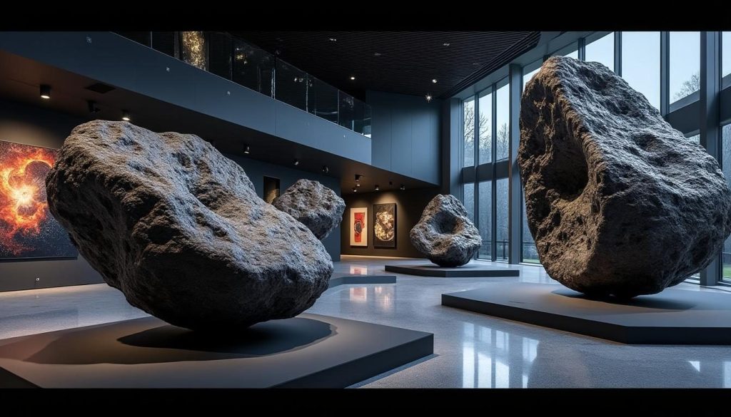 découvrez l'exposition captivante 'météorites' au musée d'art moderne de troyes, où la science rencontre l'art à travers des œuvres inspirées par l'univers. plongez dans un voyage interstellaire et admirez la beauté des météorites, tout en explorant leur impact sur notre compréhension de l'art et de l'espace.